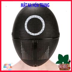 Mặt nạ Cosplay Squid Game - Mặt nạ Halloween Hình Tam Giác Vui Nhộn - Phụ Kiện Thời Trang Thú Vị