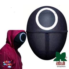 Mặt Nạ BOSS Squid Game - Phụ Kiện Halloween & Tiệc Hóa Trang Độc Đáo, Chất Liệu An Toàn, Thoải Mái cho Người Lớn & Trẻ Em