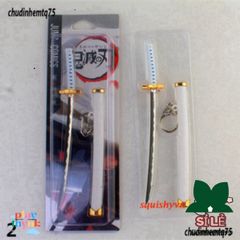 Móc Khóa Kiếm Katana Kim Loại Zoro One Piece 15.5cm Chống Gỉ - Quà Tặng Độc Đáo Cho Fan Anime