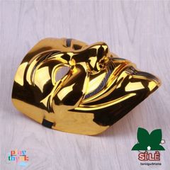 Mặt Nạ Vàng Lấp Lánh Hacker 2021 - Trang Phục Hóa Trang Halloween, Phụ Kiện Tiệc Hóa Trang Cho Trẻ Em và Người Lớn