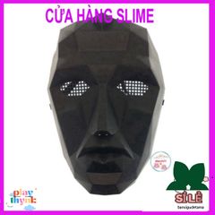 Mặt Nạ Squid Game Halloween - Phụ Kiện Hóa Trang Độc Quyền, Nhân Vật Boss Trò Chơi Con Mực, Đồ Cosplay ấn Tượng
