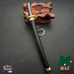 Móc Khóa Kiếm Katana Zoro Law One Piece 16cm - Phụ Kiện Thời Trang Anime Hợp Kim Bền Bỉ, Độc Đáo và An Toàn