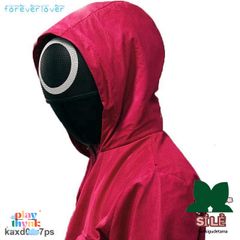 Khẩu Trang Hóa Trang Nhân Vật Kẻ Thù Trong Squid Game - Độc Đáo và Phù Hợp Cho Halloween, Sự Kiện, và Chụp Ảnh