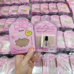 Miếng Dán Kích Mí Lưới Tàng Hình Keli 60 Đôi - Dễ Sử Dụng, Đính Kèm Nhíp & Kéo, Tạo Mí Tự Nhiên, Màu Tiệp Da