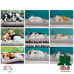 Thú Bông Khử Mùi Than Hoạt Tính - Đồ Trang Trí Ô Tô, Phòng Ngủ & Bàn Làm Việc Cho Thú Cưng 24x20cm