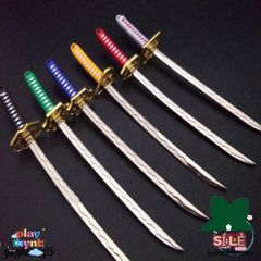 Móc Khóa Kiếm Katana Zoro Law One Piece - Phụ Kiện Anime Chống Gỉ 16cm - Quà Tặng Đẹp Cho Fan Văn Hóa Nhật Bản