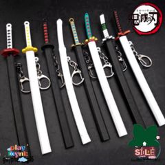 Móc Khóa Kiếm Katana Zoro Law One Piece - Phụ Kiện Anime Chống Gỉ 16cm - Quà Tặng Đẹp Cho Fan Văn Hóa Nhật Bản