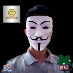 Mặt Nạ Hacker Độc Đáo - Biểu Tượng Anonymous Trang Trí Hóa Trang cho Trẻ Em - Phụ Kiện Thú Vị trong Tiệc Tùng và Lễ Hội