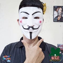 Mặt Nạ Hacker Độc Đáo - Biểu Tượng Anonymous Trang Trí Hóa Trang cho Trẻ Em - Phụ Kiện Thú Vị trong Tiệc Tùng và Lễ Hội