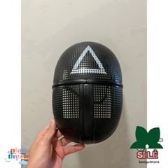 Mặt Nạ Cosplay Trò Chơi Con Mực - Mặt Nạ Hình Tam Giác & Vuông Cho Halloween và Tiệc Tùng, Quà Tặng Cho Fan Hâm Mộ