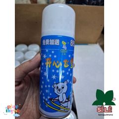 Set 10 Bình Xịt Bông Tuyết 210ml - Trang Trí Tiệc Giáng Sinh, Sinh Nhật & Dịp Lễ Vui Vẻ