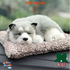 Gấu Bông Thỏ Dễ Thương Hút Mùi Ô Tô - Thú Chơi Cho Chó Mèo Với Âm Thanh Vui Nhộn, Kích Thước To 20x28cm, Làm Bằng Vải Thiên Nhiên