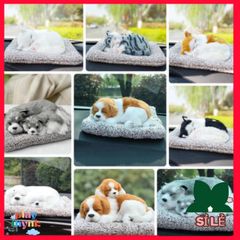 Thú Bông Chó Mèo Hút Mùi Than Hoạt Tính - Phụ Kiện Trang Trí Nội Thất Ô Tô Dễ Thương Cho Trẻ Em