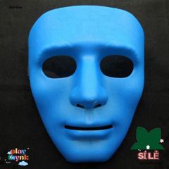 Mặt Nạ Cosplay Jabbawockeez Xanh Dương - Phong Cách Hiphop Độc Đáo Cho Halloween và Lễ Hội Hóa Trang