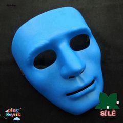 Mặt Nạ Cosplay Jabbawockeez Xanh Dương - Phong Cách Hiphop Độc Đáo Cho Halloween và Lễ Hội Hóa Trang