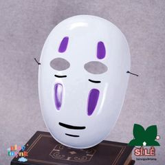 Mặt Nạ Hóa Trang Vô Diện - Cosplay Nhân Vật Huyền Bí Anime, Phụ Kiện Đen Tím Thời Trang Party