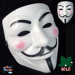 Mặt Nạ Halloween V for Vendetta - Đạo Cụ Cosplay Thú Vị, Phụ Kiện Thời Trang Cho Bữa Tiệc Halloween