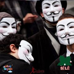 Mặt Nạ Halloween V for Vendetta - Đạo Cụ Cosplay Thú Vị, Phụ Kiện Thời Trang Cho Bữa Tiệc Halloween