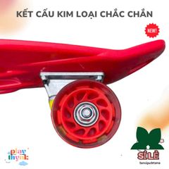 Ván Trượt Penny Người Nhện 60cm - Ván Trượt Thể Thao Cho Trẻ Em, Chống Trơn Trượt, Chất Liệu Bền, Phát Triển Sức Khỏe