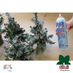 Bình Xịt Tuyết Trang Trí Noel 210ml - Tạo Tuyết Thật Đơn Giản Cho Cây Thông, Tiệc Sinh Nhật, Sự Kiện Lãng Mạn