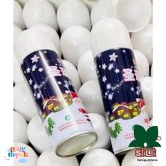 Bình Xịt Tuyết Trang Trí Noel 210ml - Tạo Tuyết Thật Đơn Giản Cho Cây Thông, Tiệc Sinh Nhật, Sự Kiện Lãng Mạn