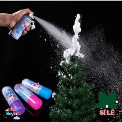 Xịt Tuyết Trang Trí 210ml - Biến Cây Thông Giáng Sinh Thành Kỳ Quan Tuyết Trắng Cho Lễ Hội, Party, Khách Sạn