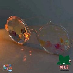 Kính Vạn Hoa Kaleidoscope Chống Tia UV - Kính Râm Thời Trang Hàn Quốc Cho Tiệc Tùng và Bãi Biển