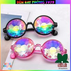 Kính Mát Kính Vạn Hoa Phản Xạ Ánh Sáng - Phụ Kiện Thời Trang Sự Kiện Độc Đáo, Tạo Hiệu Ứng Ảo Giác Ấn Tượng