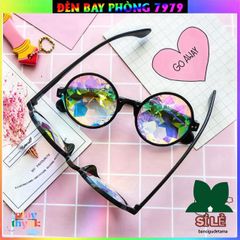 Kính Mát Kính Vạn Hoa Phản Xạ Ánh Sáng - Phụ Kiện Thời Trang Sự Kiện Độc Đáo, Tạo Hiệu Ứng Ảo Giác Ấn Tượng
