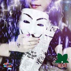 Mặt Nạ Hacker Anonymous Trắng 2020 - Phụ Kiện Hóa Trang Halloween Độc Đáo, Cosplay Vendetta Thời Trang