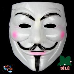 Mặt nạ Halloween V for Vendetta - Đạo cụ Cosplay Bí Ẩn cho Bữa Tiệc và Trang Trí Halloween