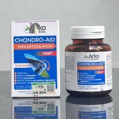 Viên Uống Arkopharma Chondro-Aid Arkoflex Fort 60 Viên - Giải Quyết Đau Nhức, Hỗ Trợ Khớp, Vitamin D & Glucosamine Cho Xương Khỏe Mạnh