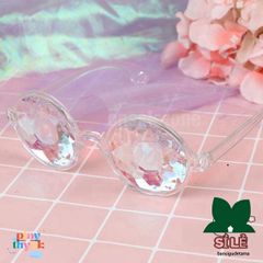Kính Vạn Hoa Unisex Tròn - Kính Mát Độc Đáo Phong Cách Hàn Quốc, Chất Lượng Cao, Nhiều Màu Sắc