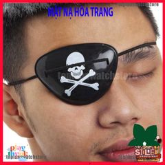 Khẩu Trang Hải Tặc Đầu Lâu - Mặt Nạ Halloween Độc Đáo Cho Lễ Hóa Trang Cướp Biển, Chất Liệu Nhựa êm ái