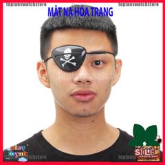 Khẩu Trang Hải Tặc Đầu Lâu - Mặt Nạ Halloween Độc Đáo Cho Lễ Hóa Trang Cướp Biển, Chất Liệu Nhựa êm ái