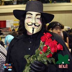 Mặt Nạ V for Vendetta Cosplay - Phụ Kiện Hóa Trang Độc Đáo Cho Tiệc Halloween, Bữa Tiệc Ẩn Danh, Thời Trang Hacker