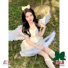 Cánh Thiên Thần Lộng Lẫy - Hóa Trang Noel & Halloween - Phụ Kiện Lễ Hội Thời Trang Nữ