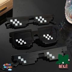 Kính Mắt Thug Life 6 Chấm Đa Dạng Màu Sắc - Kính mát phong cách thời trang, bảo vệ UV400, thiết kế hài hước, phù hợp mọi dịp