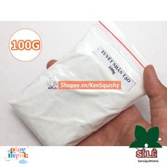 Bột Tuyết Nhân Tạo 100Gr - Nguyên Liệu Làm Slime Mây & Trang Trí Noel Trong Túi Zip - Đồ Chơi Nghệ Thuật Sáng Tạo