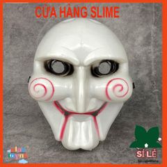 Mặt Nạ Hóa Trang Kinh Dị Máy Cưa Chainsaw Hacker - Phụ Kiện Halloween và Trung Thu Cho Bé, Thiết Kế Độc Đáo, Nhựa Chất Lượng Cao