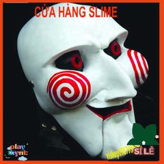 Mặt Nạ Hóa Trang Kinh Dị Máy Cưa Chainsaw Hacker - Phụ Kiện Halloween và Trung Thu Cho Bé, Thiết Kế Độc Đáo, Nhựa Chất Lượng Cao