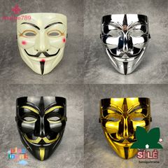 Mặt Nạ Vendetta Bí Ẩn - Phụ Kiện Halloween, Cosplay và Bữa Tiệc Giáng Sinh Cho Người Lớn, Quà Tặng Phong Cách Điện Ảnh