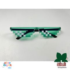 Kính Mắt Thug Life 6 Chấm Nhiều Màu - Phụ Kiện Siêu Ngầu Cho Gamer và Tín Đồ Minecraft