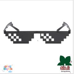 Kính Mắt Thug Life 6 Chấm Nhiều Màu - Phụ Kiện Siêu Ngầu Cho Gamer và Tín Đồ Minecraft