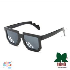 Kính Mắt Thug Life 6 Chấm Nhiều Màu - Phụ Kiện Siêu Ngầu Cho Gamer và Tín Đồ Minecraft