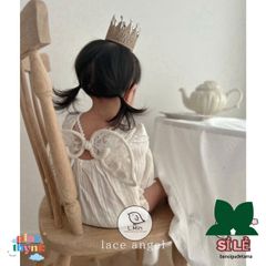 Cánh Thiên Thần Nữ LACE ANGEL WINGS - Phụ Kiện Chụp Ảnh và Decor Phòng Cho Bé - Handmade Từ L.MIN