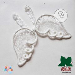 Cánh Thiên Thần Nữ LACE ANGEL WINGS - Phụ Kiện Chụp Ảnh và Decor Phòng Cho Bé - Handmade Từ L.MIN