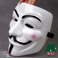 Mặt Nạ Guy Fawkes Anonymous - Phụ Kiện Hóa Trang Halloween và Cosplay, Chất Liệu Nhựa Cao Cấp, Phụ Kiện Độc Đáo Cho Bữa Tiệc Halloween