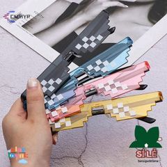 Kính Mát Pixel Retro Thời Trang Game Thủ - Kính Râm Độc Đáo Trung Tính Cao Cấp Cho Nam Nữ