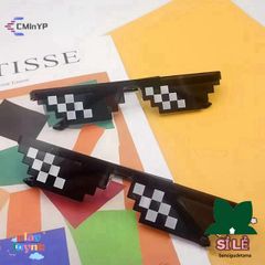 Kính Mát Pixel Retro Thời Trang Game Thủ - Kính Râm Độc Đáo Trung Tính Cao Cấp Cho Nam Nữ